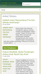 Mobile Screenshot of isaislamdankaumwanita.com